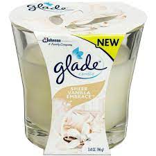 Glade 2 In 1 Candle Vanilla 96g