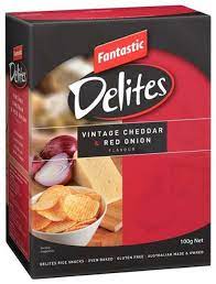 Fantastic Delites Vintage Cheddar & Red Onion 90g