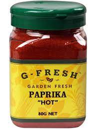 G-Fresh Paprika "Hot" 80g