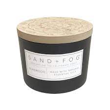 Sand & Fog Mahogany & Teakwood Candle