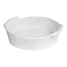 Robert Gordon Granite Round Baker White Speckled