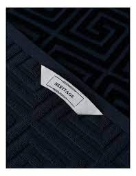 Heritage Grecian Hand Towel Navy