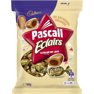 Cadbury Pascall Chocolate Eclairs Lollies 160g