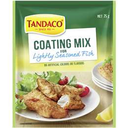 Tandaco Coating Mix For Lightly Seasoned Fish 75g