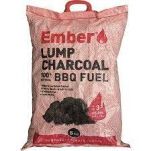 Ember Lump Charcoal BBQ Fuel 5kg