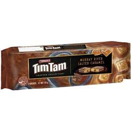 Arnott's Tim Tam Murray River Salted Caramel Crafted Biscuit 175g