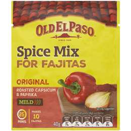 Old El Paso Fajita Spice Mix 40g