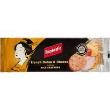 Fantastic Rice Crackers French Onion 100g