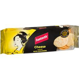 Fantastic Rice Crackers Cheese 100g