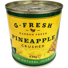 G-Fresh Pineapple Crushed in Natural Juice 440g