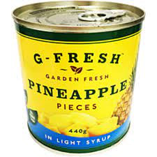 G-Fresh Pineapple Pieces in Light Syrup 440g