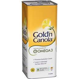 Gold'n Canola Canola Oil 4l