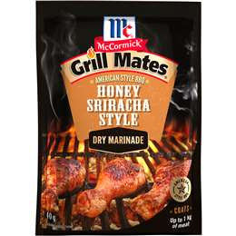 McCormicks Grill Mates BBQ Honey Sriracha Rub 40g