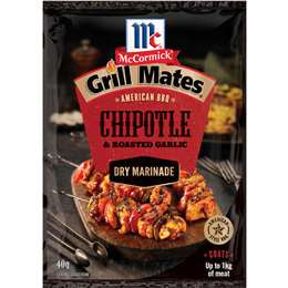 McCormicks Grill Mates Garlic Chipotle Rub 40g