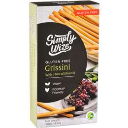 Simply Wize Grissini Original Breadsticks 100g