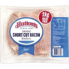 Huttons Short Cut Bacon 1kg