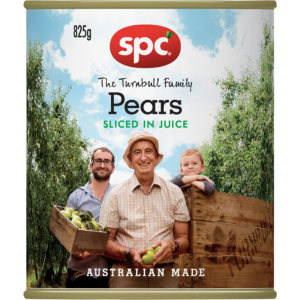 SPC Pears Sliced Fruit In Juice 825g