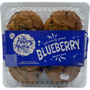 H/Muffin Blueberry  Muffin 4pk 420g