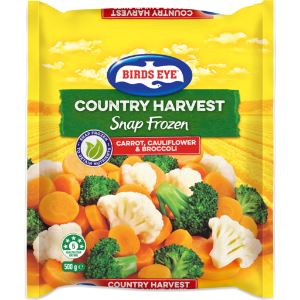 Birds Eye Country Harvest Carrot, Cauliflower & Brocoli 500g