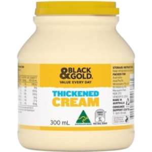 Black & Gold Thickened Cream 300ml