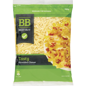 Best Buy Tasty Shredded Cheese 500g