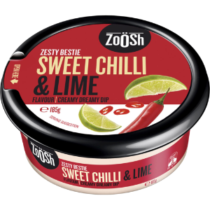 Zoosh Sweet Chilli & Lime Dip 185g