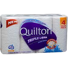 Quilton 3ply Paper Towel 4pk