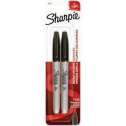 Sharpie Fine Permanent Marker 2pk