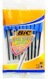 BIC Cristal Blue Pens 10pk