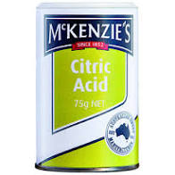 McKenzies Citric Acid 75g