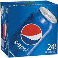 Pepsi Cans 375ml 24pk