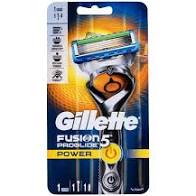 Gillette Fusion Proglide Flex Ball Silver Touch Razor + 1 Cartridge + 1 Holder