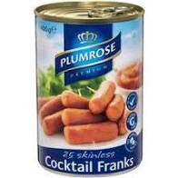 Plumrose Cocktail Franks 400g