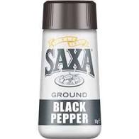 Saxa Pepper Black Picnic Pack 50g