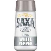 Saxa Pepper White Picnic Pack 50g