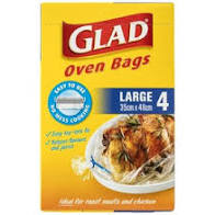 Glad Oven Bags Large 4pk