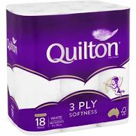 Quilton 3ply Toilet Tissue 18pk