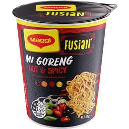 Maggi Fusian 2 Minute Noodle Cup Hot & Spicy 65g