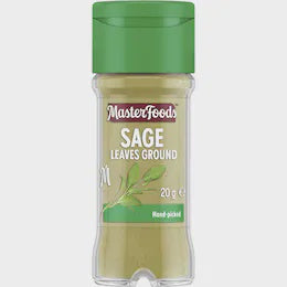 MasterFoods Ground Sage Leaves 20g