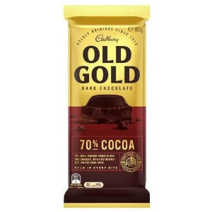 Cadbury Block Old Gold 70% Cocoa Chocolate 180g