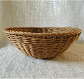 Woven Round Basket 27 cm