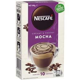 Nescafe Coffee Sachets Mocha 10pk