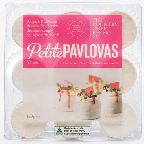 Country Chef Pavlova Petite 9pk