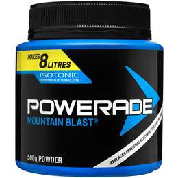 Powerade Isotonic Mountain Blast Powder 500g