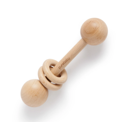 Purebaby Wooden Rattle