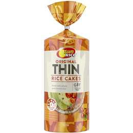 Sunrice Rice Cakes Original Thin 150g