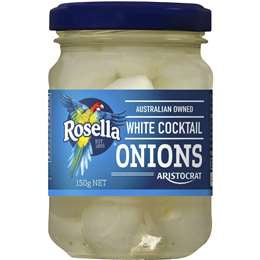 Rosella Aristocrat Onions Cocktail White 150g