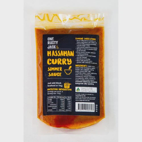 One Rusty Jack Massaman Curry Simmer Sauce 400g