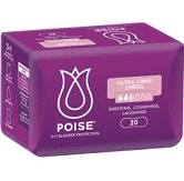 Poise Liners Ultra Long 20's