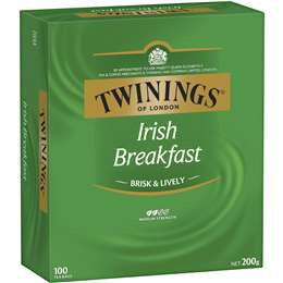 Twinings Tea Bags Irish Breakfast 100pk